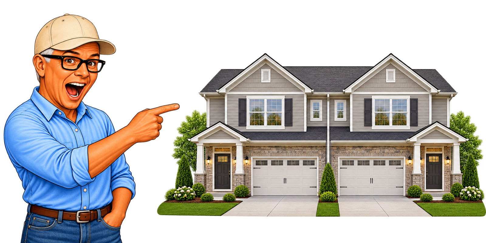 Duplex homes for sale