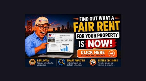 Find out the fair rent for your property with a free rent analysis