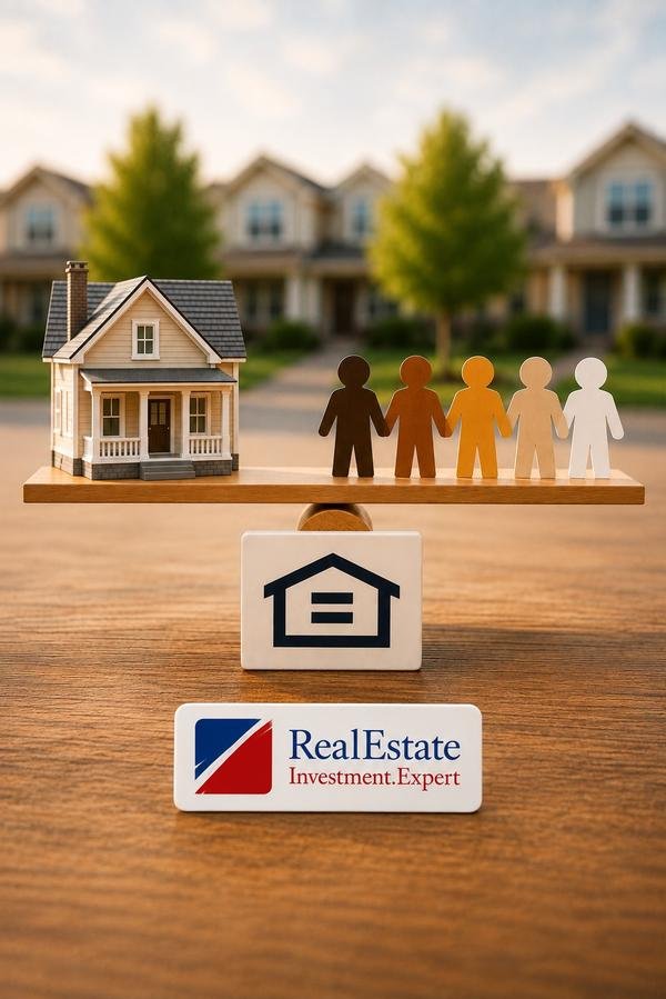 Illustration representing neighborhood ratings and real estate investment analysis