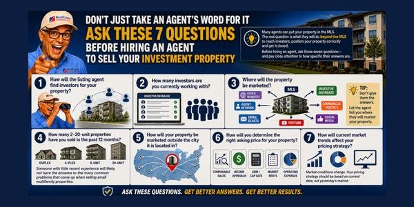 Seven questions to ask before hiring an agent to sell your investment property
