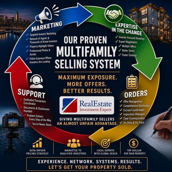 Our proven multifamily selling system, including marketing, expertise, support, and order management