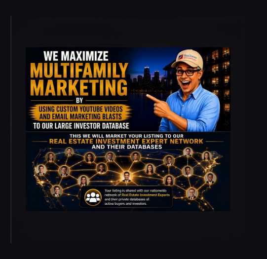 The power of the RealEstateInvestment.Expert network for multifamily property marketing